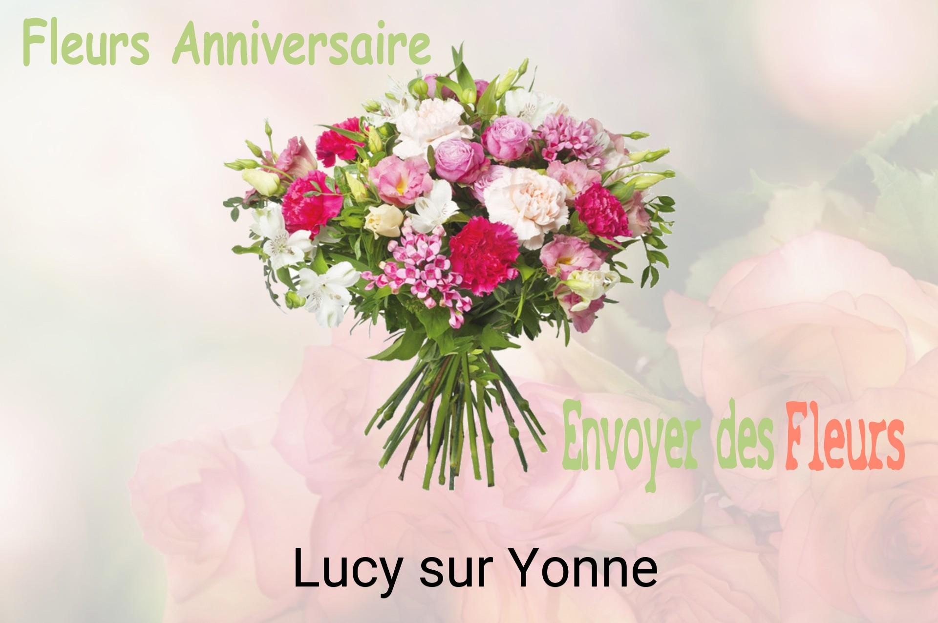 Bouquet de fleurs d’anniversaire livré à Lucy-sur-Yonne